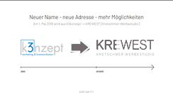 Desktop Screenshot of k3konzept.de